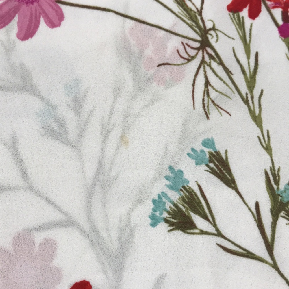 🎁Cece Enchanted Wildflower Collared Short Sleeve Top - Picture 8 of 9